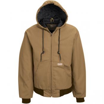 Blended Duck Zip-Front Hooded Jacket - JD20